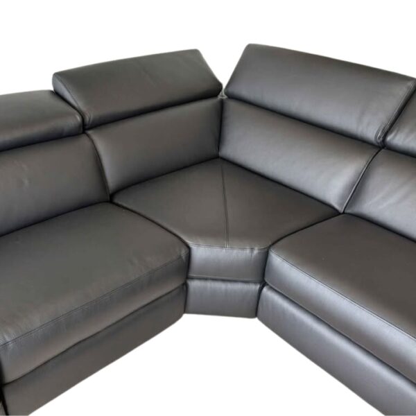 Black Electric Leather Recliner Lounge - Image 3