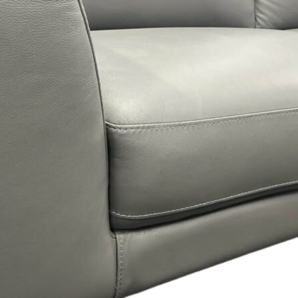 Jamison Genuine Leather Chaise - Image 2